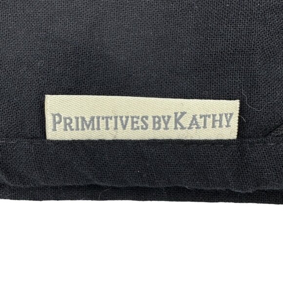 Primitives by Kathy Dish Towel 29 x 29 Black White Father NWT - Picture 6 of 8